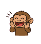 おさるのチンパンじろう@SFW（個別スタンプ：9）