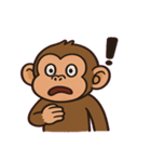 おさるのチンパンじろう@SFW（個別スタンプ：10）