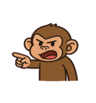 おさるのチンパンじろう@SFW（個別スタンプ：11）