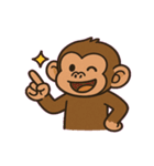 おさるのチンパンじろう@SFW（個別スタンプ：16）
