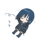 藍髪の女の子（個別スタンプ：16）