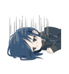 藍髪の女の子（個別スタンプ：17）