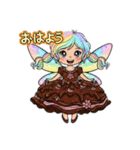 ケーキの国の妖精（個別スタンプ：4）