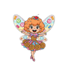 ケーキの国の妖精（個別スタンプ：6）