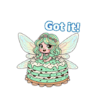 ケーキの国の妖精（個別スタンプ：9）