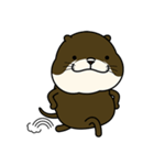 かわいい カワウソさん（個別スタンプ：9）