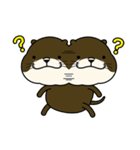 かわいい カワウソさん（個別スタンプ：24）