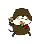 かわいい カワウソさん（個別スタンプ：30）