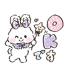 リボンギャルズ 19 秋冬・挨拶と思いやり（個別スタンプ：1）