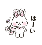 リボンギャルズ 19 秋冬・挨拶と思いやり（個別スタンプ：3）