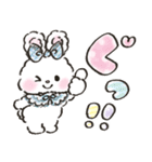 リボンギャルズ 19 秋冬・挨拶と思いやり（個別スタンプ：4）