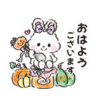 リボンギャルズ 19 秋冬・挨拶と思いやり（個別スタンプ：6）