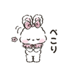 リボンギャルズ 19 秋冬・挨拶と思いやり（個別スタンプ：18）