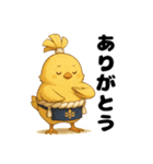 横綱ヒヨコ相撲スタンプ（個別スタンプ：4）