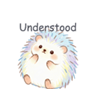 English敬語ハリネズミ（個別スタンプ：6）