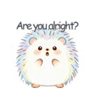 English敬語ハリネズミ（個別スタンプ：8）