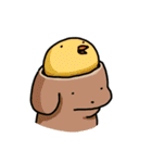 こいぬとステータス異常（個別スタンプ：16）