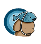 こいぬとステータス異常（個別スタンプ：18）