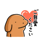 こいぬとステータス異常（個別スタンプ：40）