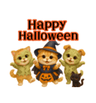 飛び出すハロウィンにゃん！（個別スタンプ：16）
