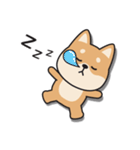 やる気のない〇しばいぬ（個別スタンプ：25）