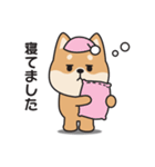 やる気のない〇しばいぬ（個別スタンプ：26）