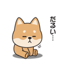 やる気のない〇しばいぬ（個別スタンプ：31）
