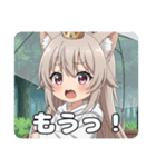秋も猫ちゃんといっしょみなみセット（個別スタンプ：17）