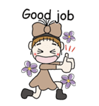 おちゃめの元気が出る会話BIG♡毎日使える（個別スタンプ：18）