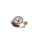 動く！しろめちゃん・ちいさい秋（個別スタンプ：11）