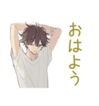 ゆるシャツ男子★スポーツ（個別スタンプ：2）