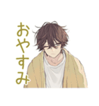 ゆるシャツ男子★スポーツ（個別スタンプ：16）