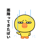 目つき悪かヒヨコの福岡弁スタンプ（個別スタンプ：37）