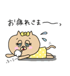 猫のクッキーちゃんの日常スタンプ♡（個別スタンプ：5）