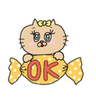 猫のクッキーちゃんの日常スタンプ♡（個別スタンプ：6）
