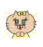 猫のクッキーちゃんの日常スタンプ♡（個別スタンプ：15）