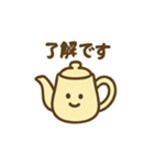 昭和の喫茶店のスイーツとドリンク（個別スタンプ：4）