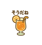 昭和の喫茶店のスイーツとドリンク（個別スタンプ：7）