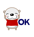 【秋冬イベント＆日常会話】 優しいラッコ（個別スタンプ：19）