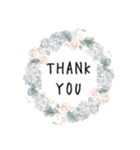 想いを添える＊お花とメッセージ（個別スタンプ：9）