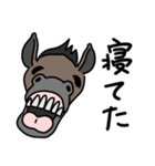 煽る！笑う馬（個別スタンプ：24）
