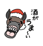 煽る！笑う馬（個別スタンプ：36）