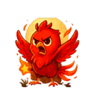 ハロウィンの変幻自在のひよこ（個別スタンプ：17）