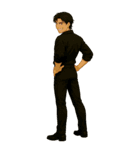 男性と女性の選択決選コラージュ（個別スタンプ：4）