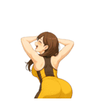 男性と女性の選択決選コラージュ（個別スタンプ：24）