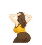 男性と女性の選択決選コラージュ（個別スタンプ：29）