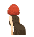 男性と女性の選択決選コラージュ（個別スタンプ：30）