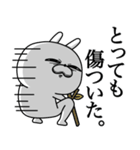 煽る！そしてネガティヴな顔芸うさぎ（個別スタンプ：21）