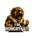 大絶叫ライオン！！（個別スタンプ：31）