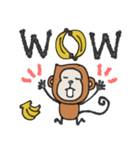 mottoのさるすたんぷ♡丁寧（個別スタンプ：32）